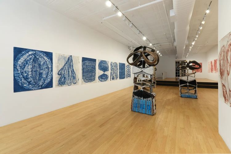 Installation view, hardening the braces, CHART · 2026 (5)