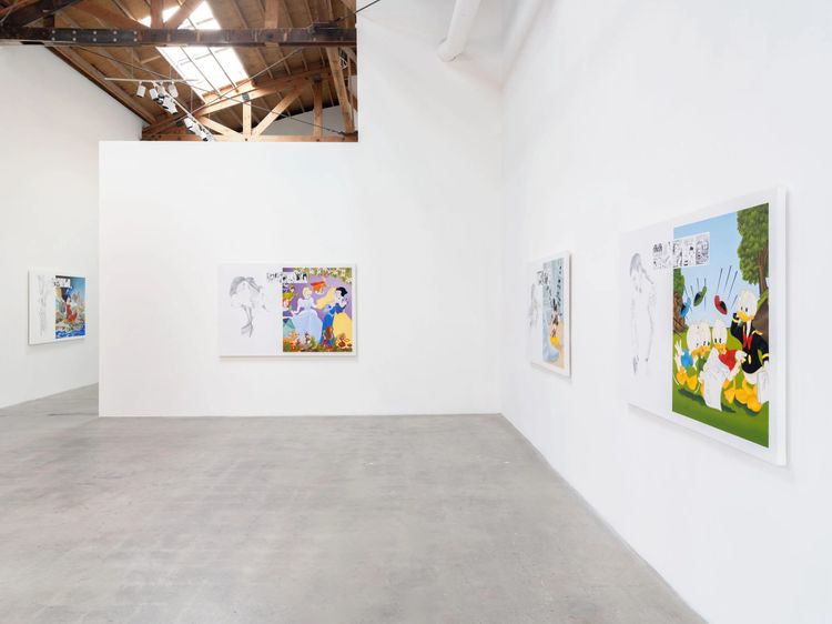 Installation view, Who’s Laughing Now?, Moskowitz Bayse · 2025 (6)