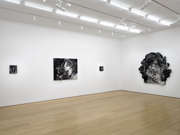 Installation view, House Rules, Lehmann Maupin, New York