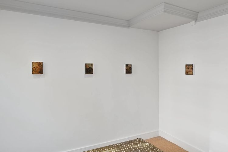 Installation view, Paintings of Incomplete Remains, Slip House · 2025 (1)