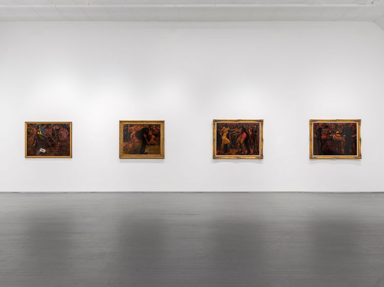 Installation view, Saturday Night, James Fuentes · 2025 (1)