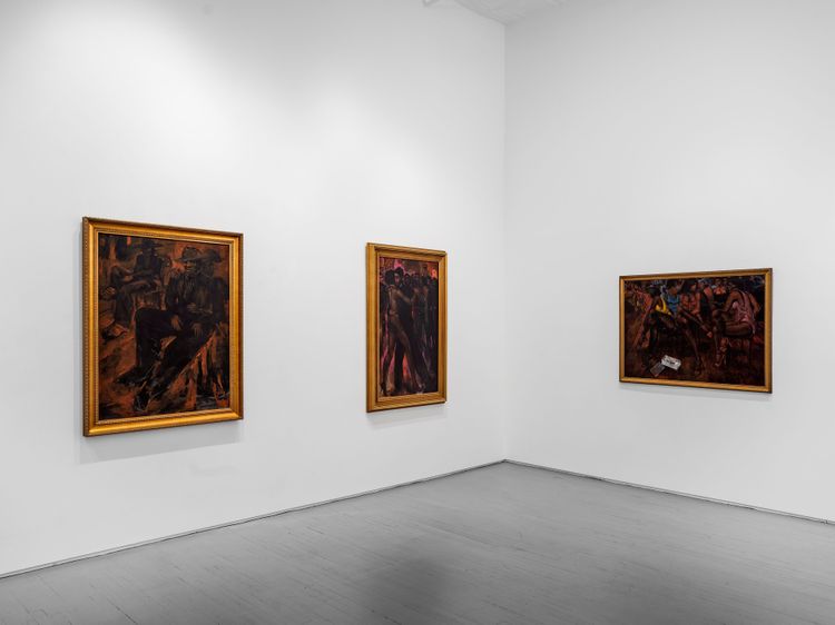 Installation view, Saturday Night, James Fuentes · 2025 (2)