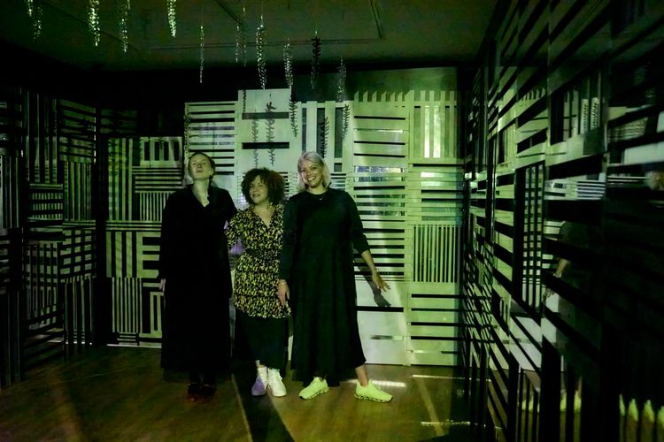 Installation view, The Space Between Light, Project for Empty Space · 2025 (3)