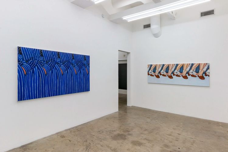 Installation view, Advertisements and Other Pictures, de boer · 2025 (5)