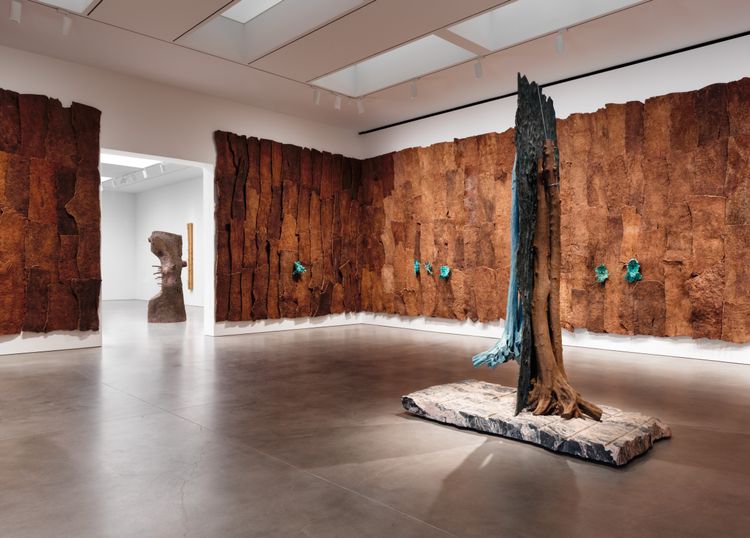 Installation view, The Reflection of Bronze, Gagosian, 555 24th Street · 2026 (1)