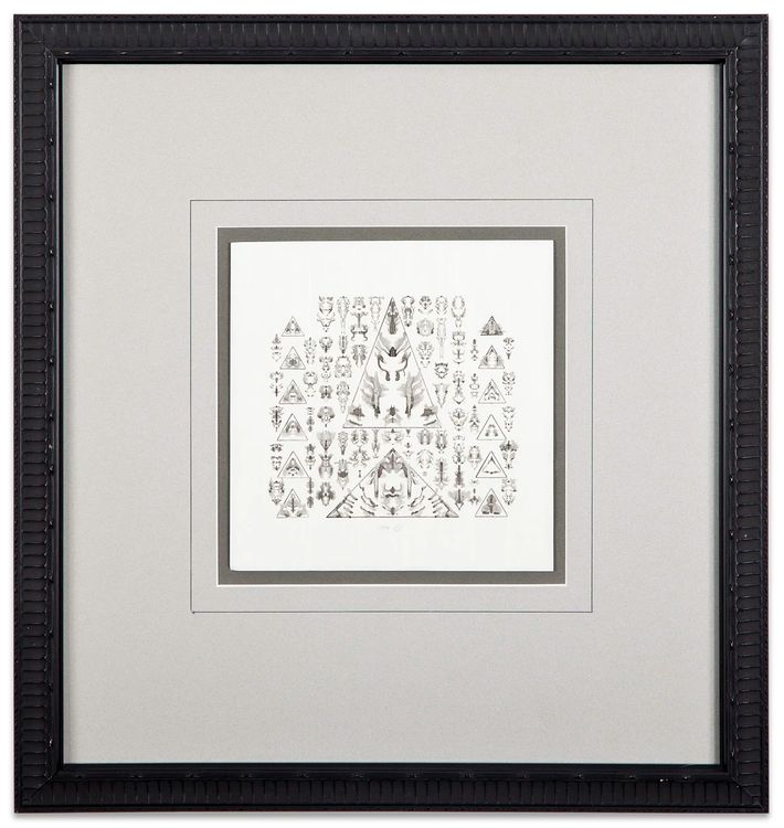 Installation view, Inkblot & Felt Tip Pen Drawings, Michael Kohn Gallery · 2026 (6)