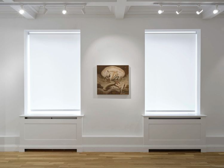 Installation view, By Lethe, Dreaming, The Empty Circle · 2026 (4)