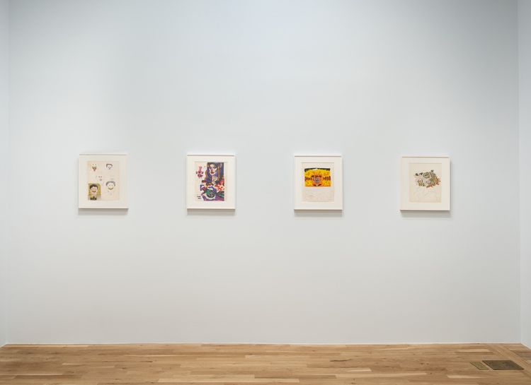 Installation view, Sideshow, Derek Elller · 2025 (3)
