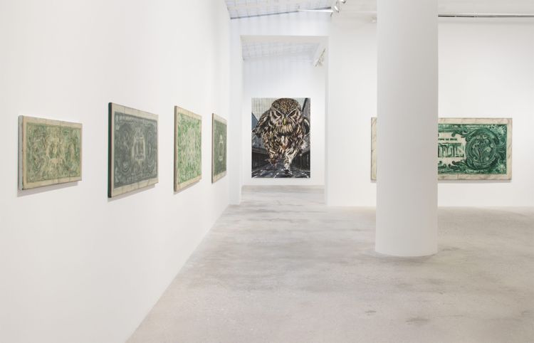 Installation view, The center does not fold, Greene Naftali · 2025 (6)