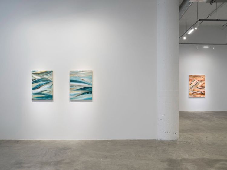 Installation view, Contours of Memory, Vielmetter · 2025 (8)