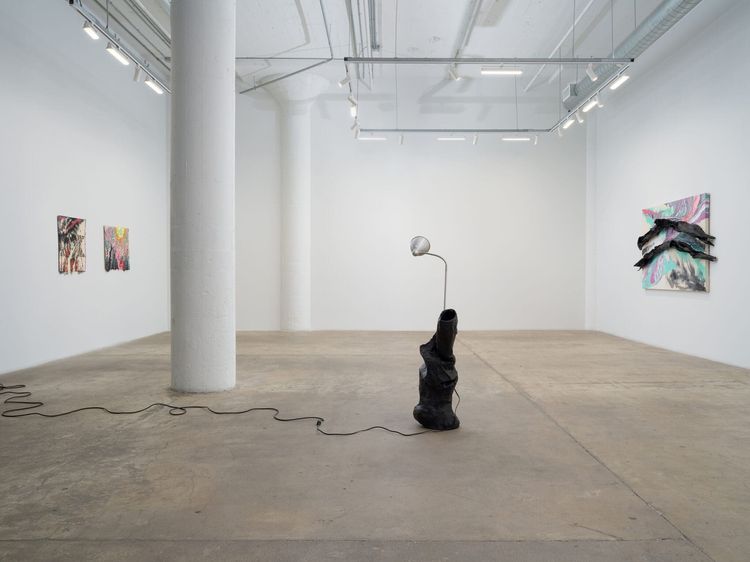 Installation view, Some lives in the sunshine, Vielmetter · 2026 (7)