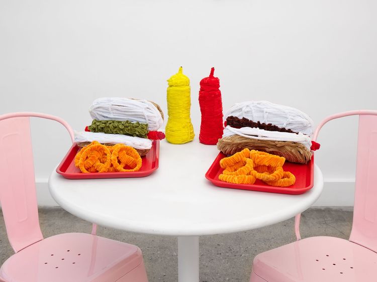 Installation view, Montrel Beverly, Megan Mulrooney · 2026 (2)