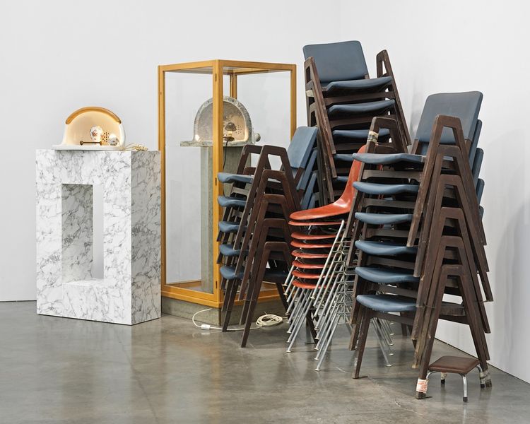Installation view, Reinhard Mucha, Luhring Augustine, Chelsea · 2025 (20)