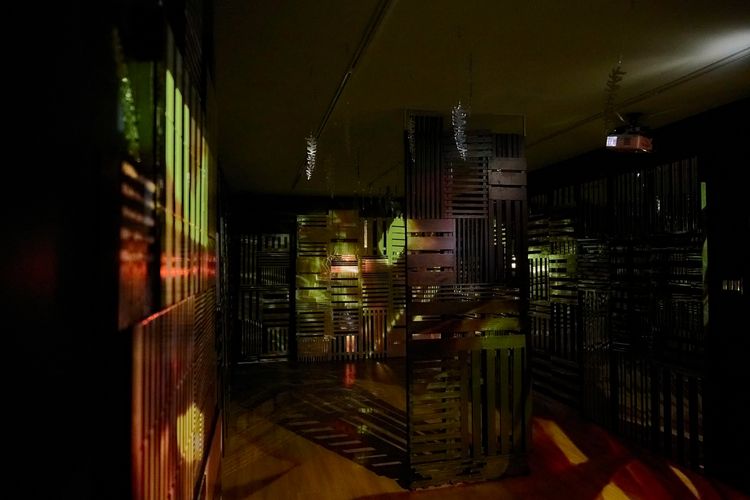 Installation view, The Space Between Light, Project for Empty Space · 2025 (2)