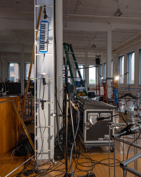 Installation view, Upon a Machine, The Kitchen at Westbeth Gallery · 2026 (10)