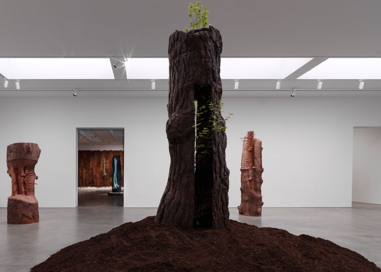 Installation view, The Reflection of Bronze, Gagosian, 555 24th Street · 2026 (5)