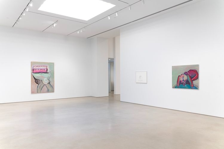 Installation view, Maria Lassnig, Petzel Gallery · 2026 (8)