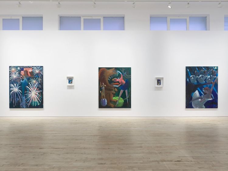 Installation view, The Greatest Show on Earth, Nino Mier Gallery, 380 Broadway · 2025 (2)