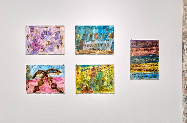 Installation view, Ama Birch, White Columns · 2025 (8)