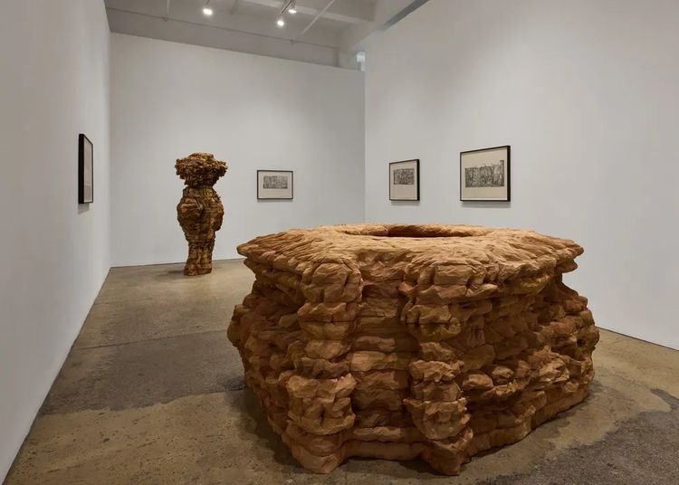 Installation view, Ursula von Rydingsvard, Galerie Lelong · 2026 (4)
