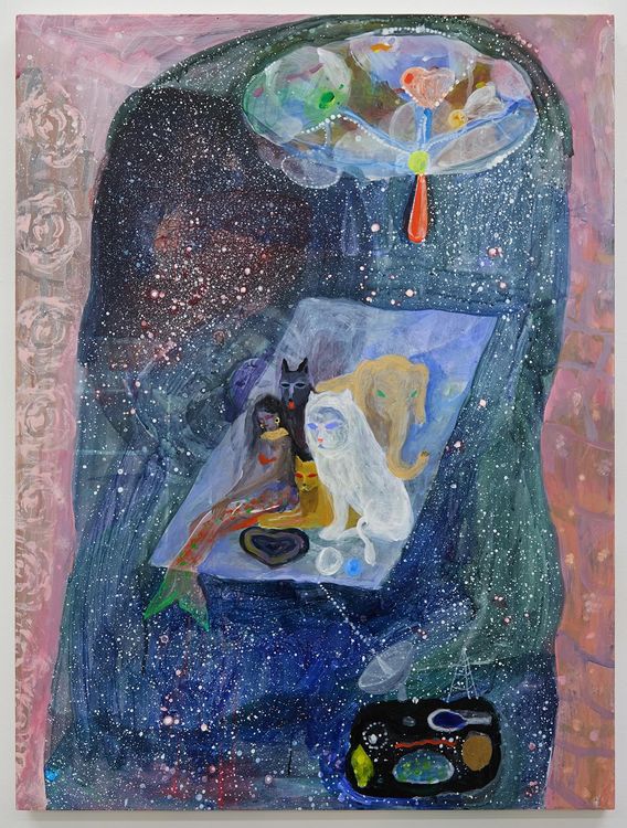 Installation view, Cosmic Zoo, Monya Rowe · 2025 (4)