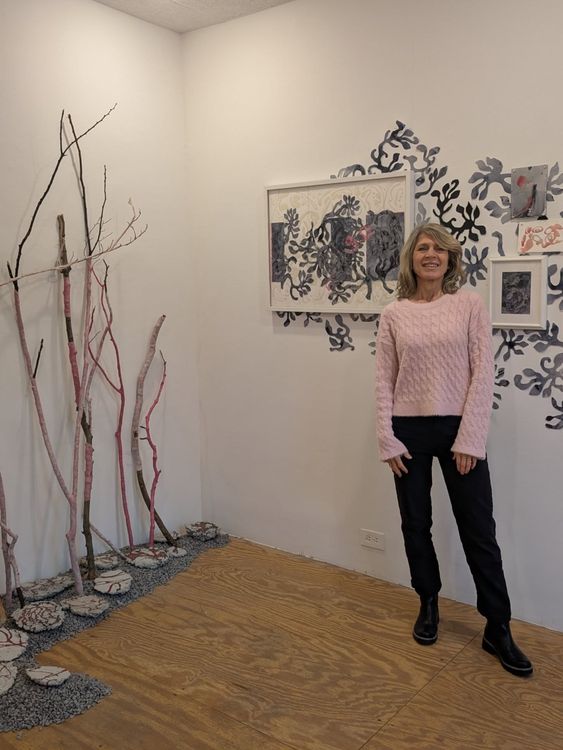 Installation view, Echoes of the Land, Stand4