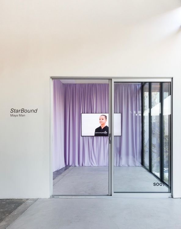 Installation view, StarBound, SOOT · 2026 (1)