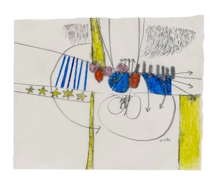 Installation view, Drawings and Performalist Self-Portraits, Marc Selwyn Fine Art · 2026 (10)