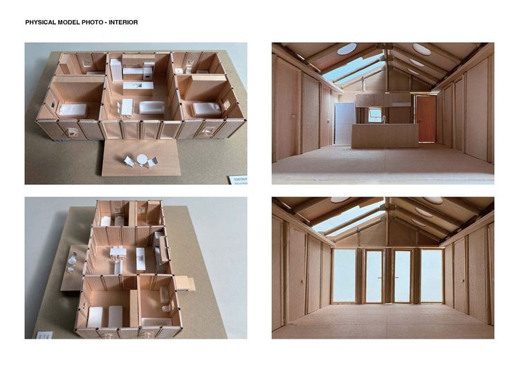 Installation view, PAPER LOG HOUSE FOR LOS ANGELES, SCI-Arc Gallery · 2025 (9)