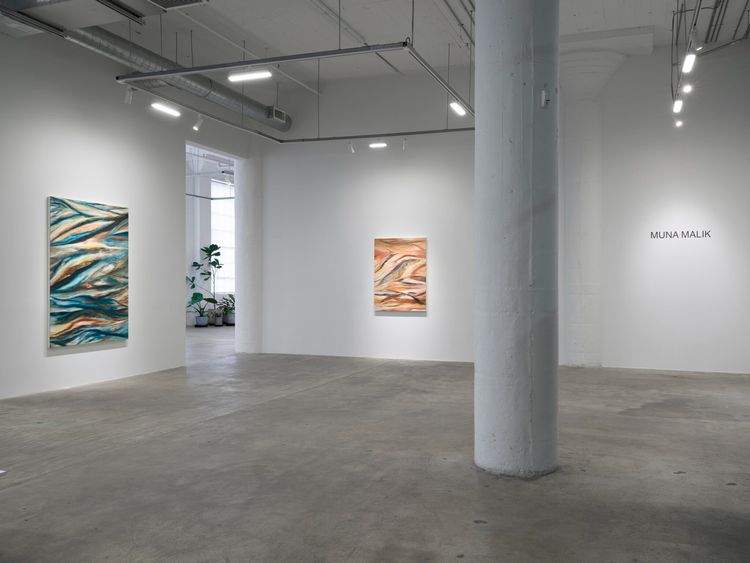 Installation view, Contours of Memory, Vielmetter · 2025 (6)