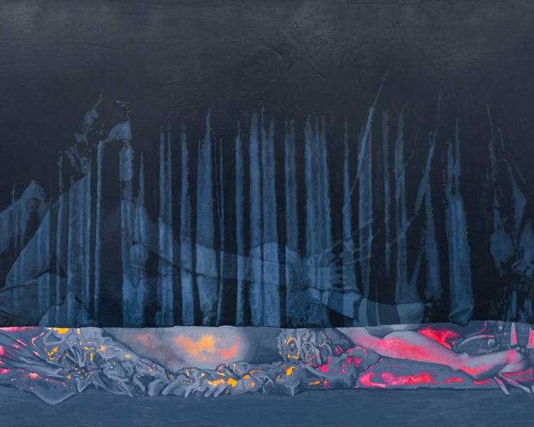 Installation view, The Light Changes When It Snows, Billis Williams Gallery