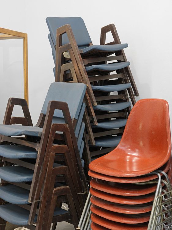Installation view, Reinhard Mucha, Luhring Augustine, Chelsea · 2025 (18)