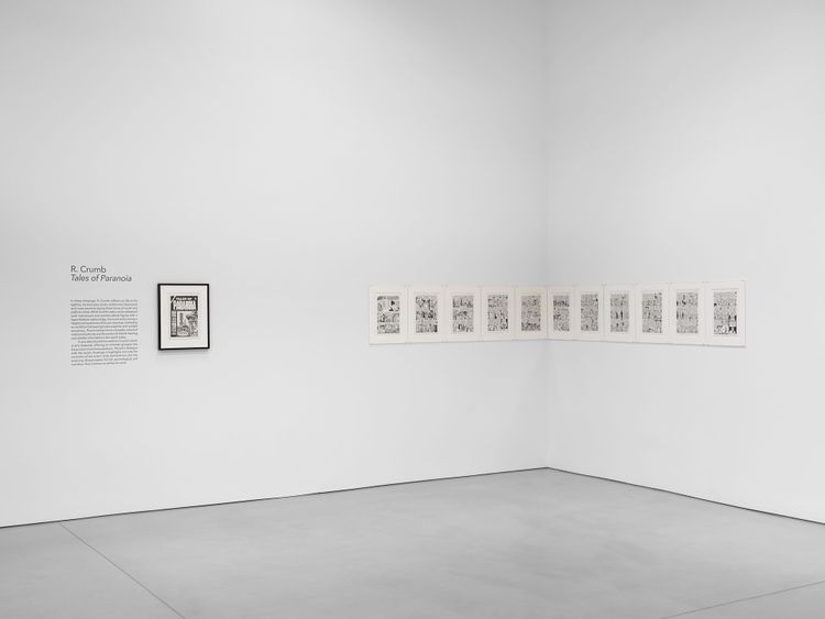 Installation view, Tales of Paranoia, David Zwirner, 616 Western Ave · 2025 (6)