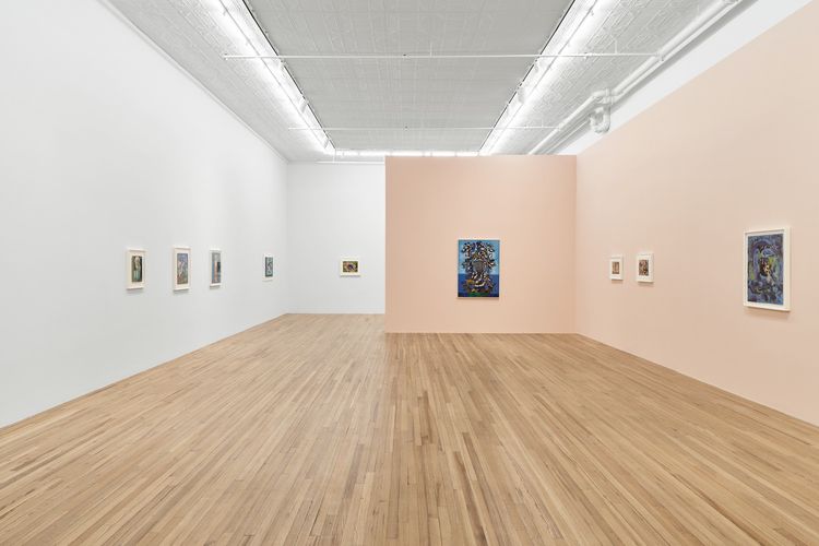 Installation view, Leaves of the World, Andrew Kreps Gallery, 22 Cortlandt Alley · 2026 (8)
