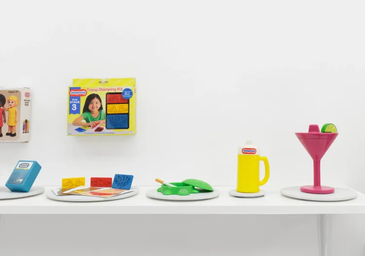 Installation view, Kids Toys, Adult Issues, Long Story Short, 54E Henry Street · 2025 (1)