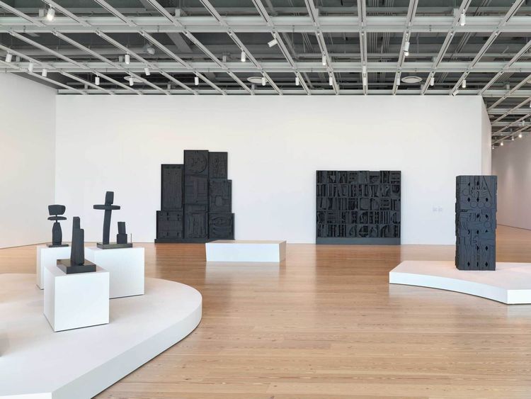 Installation view, Collection View: Louise Nevelson, Whitney Museum of American Art · 2025 (3)