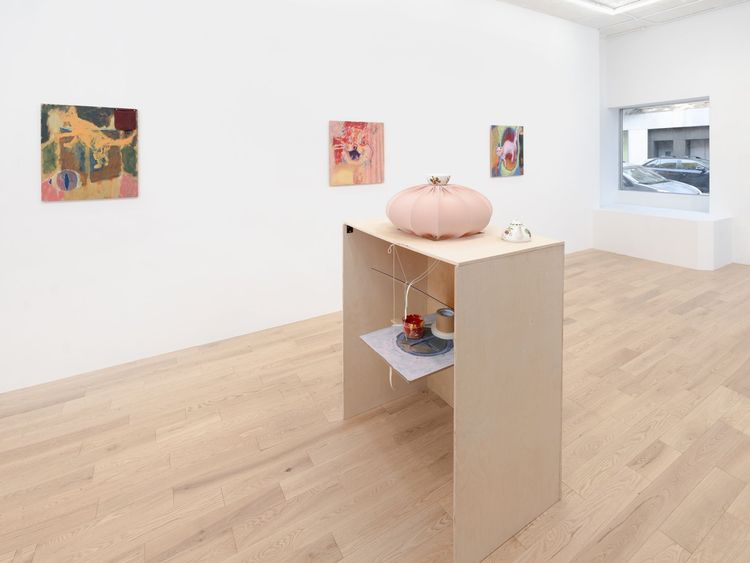Installation view, Handholders, Page · 2026 (1)