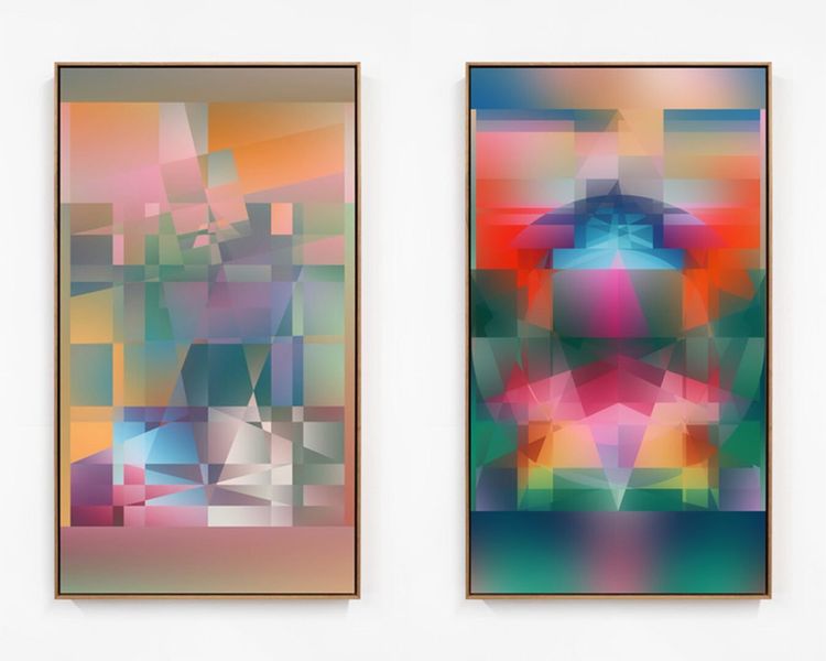 Installation view, Project Space: Scott Snibbe, Headlands Center for the Arts