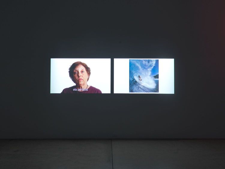 Installation view, Film Screening, Magenta Plains
