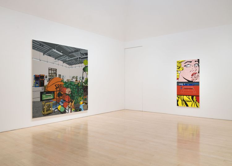 Installation view, Jonas Wood, Gagosian, Beverly Hills · 2026 (3)
