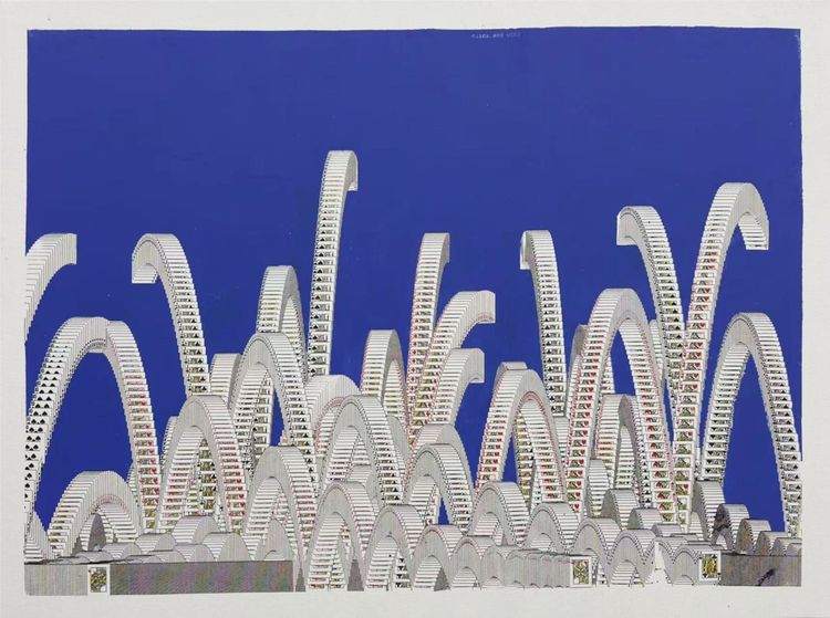 Installation view, Internet Archaeology, Eli Klein · 2025 (6)