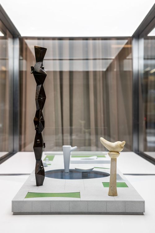Installation view, Isamu Noguchi at Lever House, The Noguchi Museum · 2026 (4)