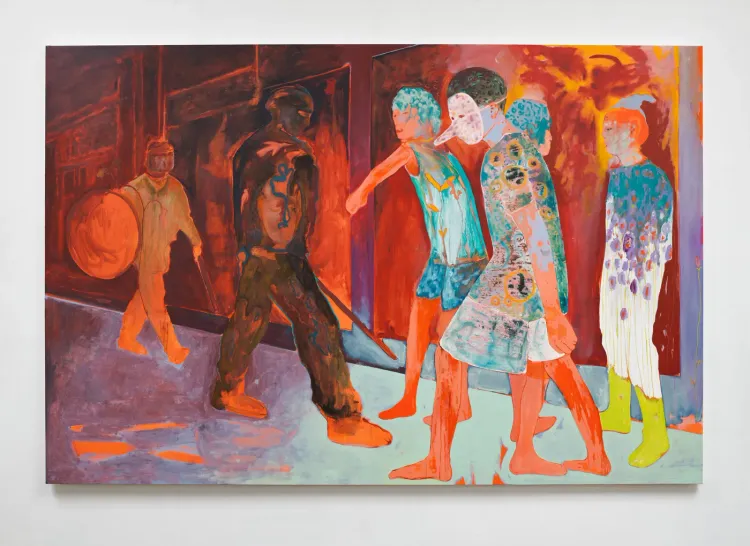 Installation view, Self-Pulled Strings, Jarvis Art