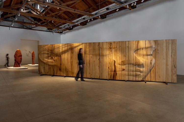 Installation view, Beyond Silence, GRAY Chicago