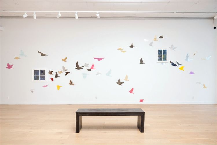 Installation view, Jiaming You: Murmuration, THE BLANC, New York, 2026