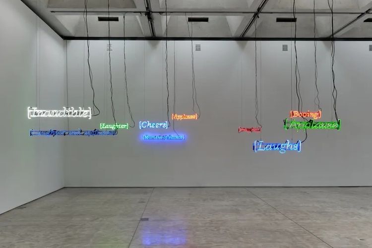 Installation view, Notice of a Citizen, Olney Gleason