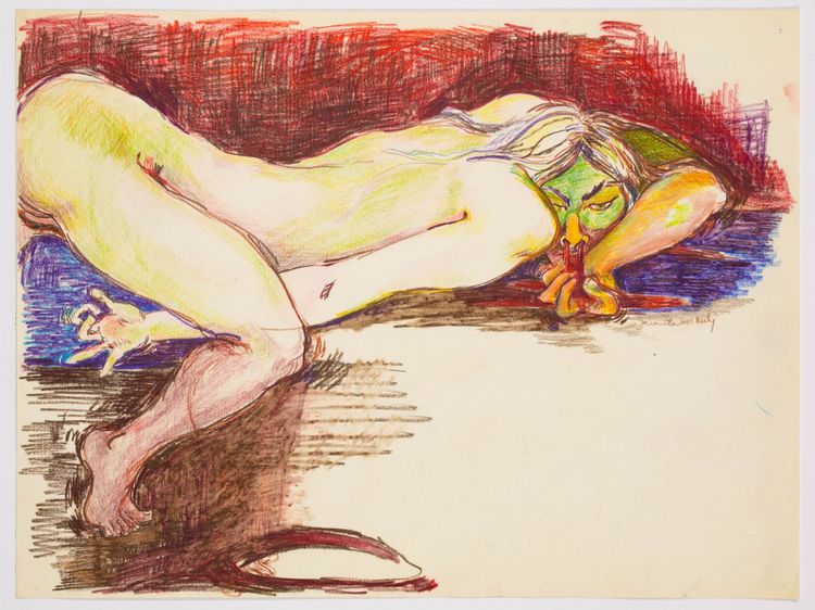 Installation view, Works on Paper, James Fuentes