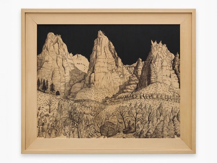 Installation view, Mont Blanc on Wood, Zolla Lieberman Gallery · 2026 (9)