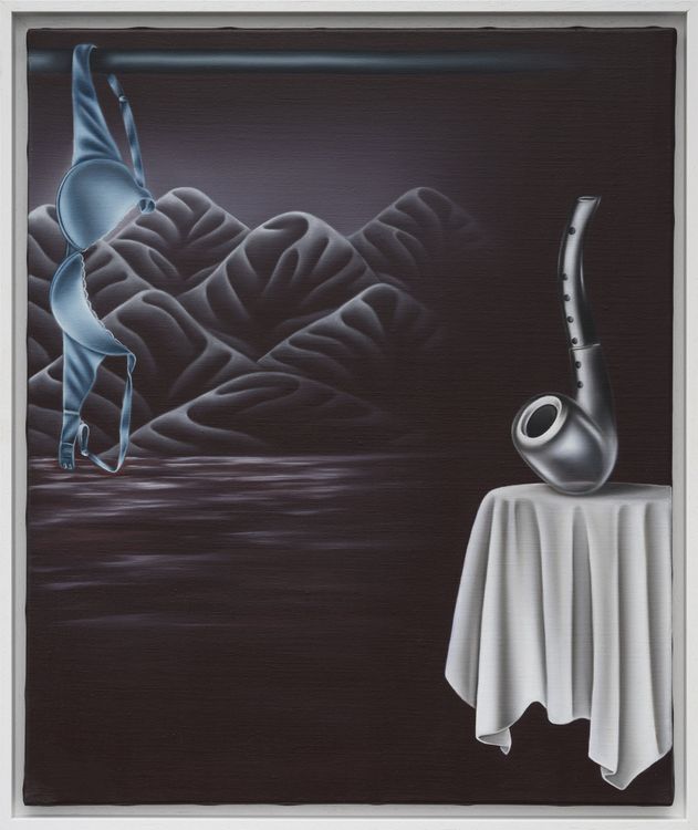 Laure Mary, Collective Invention, 2024. Oil on linen, 65 x 54 cm. Courtesy Richard Heller Gallery.