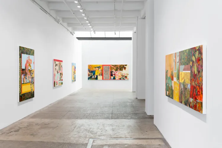 Installation view, Apenas meus cabelos são brancos [Only my hair is white], Galerie Lelong · 2026 (7)
